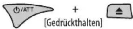 1/ATT + [Gedrückthalten]