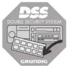 DSS DOUBLE SECURITY SYSTEM CODE GRUNDIG