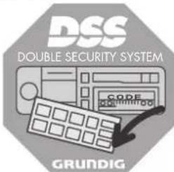 DSS DOUBLE SECURITY SYSTEM CODE GRUNDIG