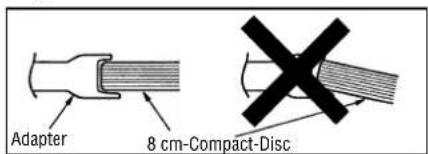 Adapter 8 cm-Compact-Disc