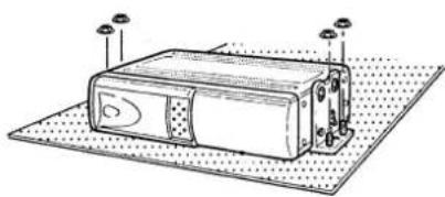 GRUNDIG MCD 36 - Verfahren für die Montage auf dem Teppich (horizontale Position) - 5