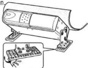 GRUNDIG MCD 36 - Verfahren für die Montage auf dem Teppich (in einem Winkel von 45°) - 2