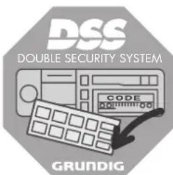 DSS DOUBLE SECURITY SYSTEM CODE GRUNDIG