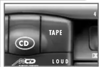 TAPE CD LADED CONTROL LOUD