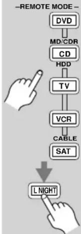 ONKYO SKM-940S - Resetting REMOTE MODE Buttons - 1