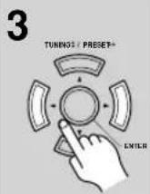 ONKYO SKM-940S - Press the [RT/PTY/TP] button twice. - 1