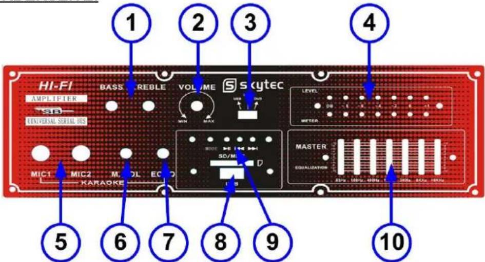 Skytec SPLED SERIES - VORDERSEITE: - 1