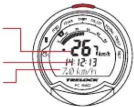 26.7 km/h 14:12:13 7.0 km/h TRELOCK PC #453