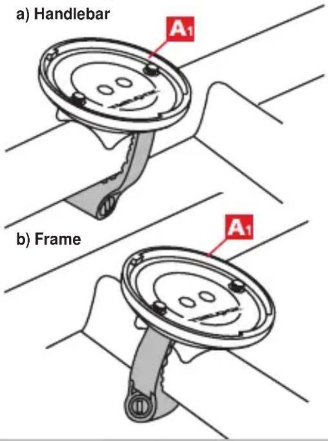 a) Handlebar A₁ b) Frame A₁