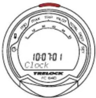 TIME 10:07:01 Clock TRELOCK AC 840