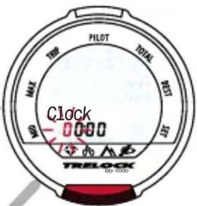 TRELOCK BB 3500i - Einstellung der aktuellen Uhrzeit - 2