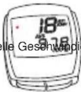 VDO C 10 WL - Vergleich der aktuellen Geschwindigkeit mit der Durchschnitts-Geschwindigkeit - 4