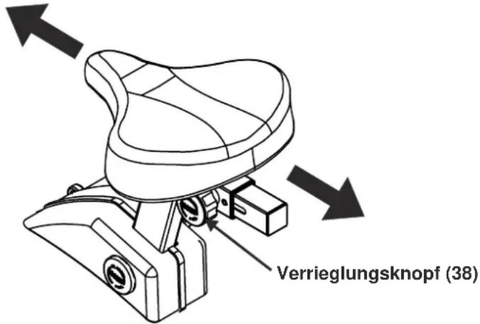 Maxxus BX 7.0 Bike - Horizontale Satteleinstellung - 1