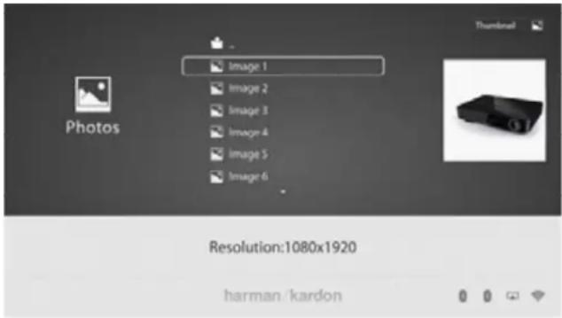 HARMAN KARDON BDS 680 - Anzeige von Fotos - 1