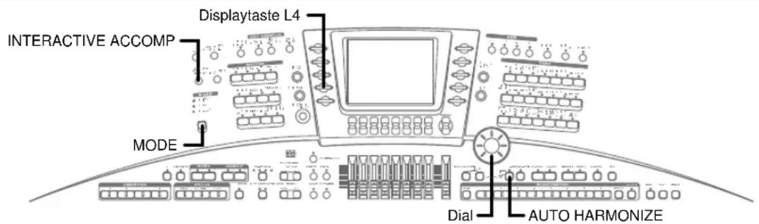 CASIO MZ-2000 - Part On/Off (Stummschalten einzelner Parts) - 1
