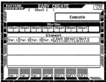 CASIO MZ-2000 - Verwendung von Easy Create - 2