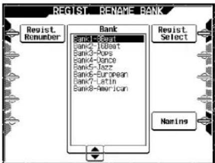 CASIO MZ-2000 - Bänke benennen - 2