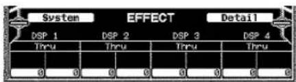 CASIO MZ-2000 - Effekt auswählen - 1