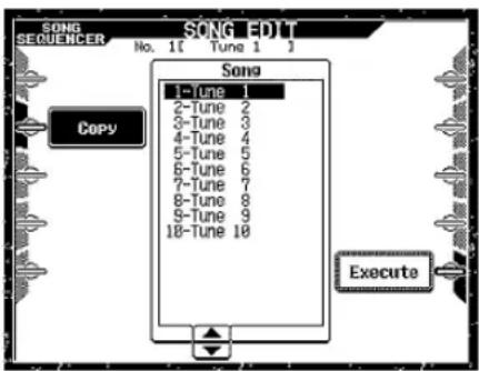 CASIO MZ-2000 - Kopieren eines Songs - 1