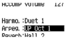 CASIO MZ-2000 - Arpeggio-Typen - 2