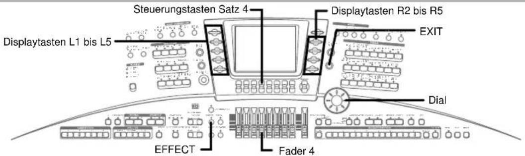 CASIO MZ-2000 - Änderung der Effekteinstellungen - 1
