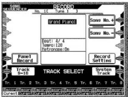 CASIO MZ-2000 - Echtzeitaufnahme auf der Systemspur - 2