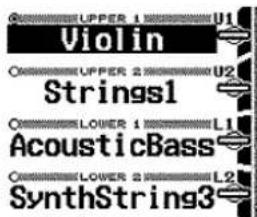 CASIO MZ-2000 - Schichtung zweier Sounds: Layer (UPPER 1 + UPPER 2) - 1