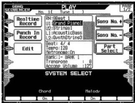 CASIO MZ-2000 - Echtzeitaufnahme auf der Systemspur - 1