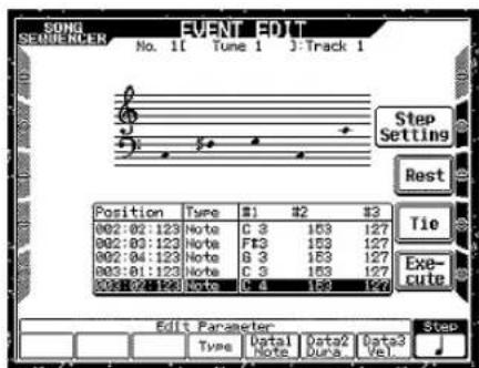 CASIO MZ-2000 - Events quantisieren - 1