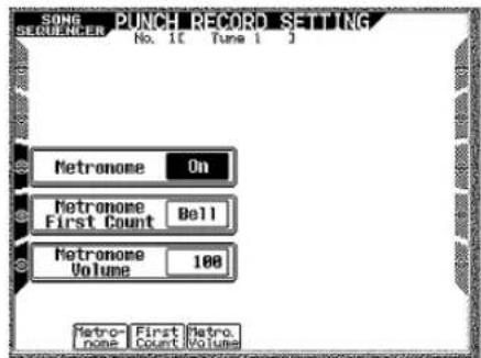 CASIO MZ-2000 - Manuelle Punch-In-Aufnahme - 2