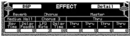 CASIO MZ-2000 - Effektparameter während des Keyboardspiels steuern - 1