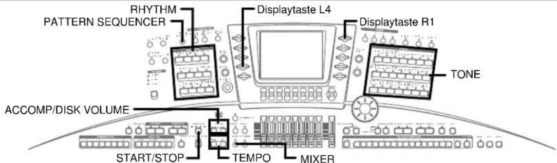 CASIO MZ-2000 - Taste/Fader 6 (NmFil) - 1