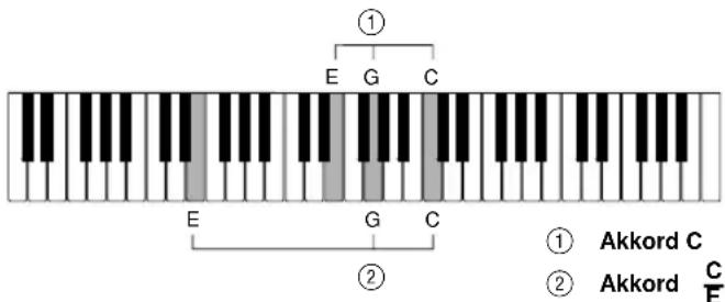 CASIO MZ-2000 - Erkannte Akkorde - 1