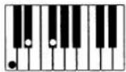 CASIO MZ-2000 - Akkorde mit Grundtonposition (23 Typen) - 5