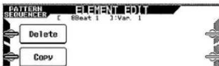 CASIO MZ-2000 - Element löschen - 1