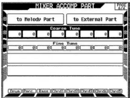 CASIO MZ-2000 - Detaillierte Mixer-Einstellungen - 5