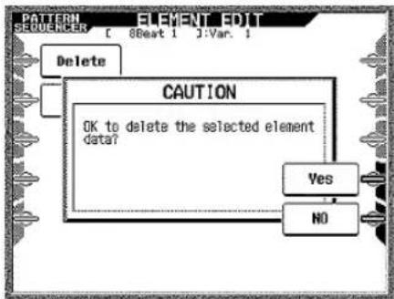 CASIO MZ-2000 - Element löschen - 2