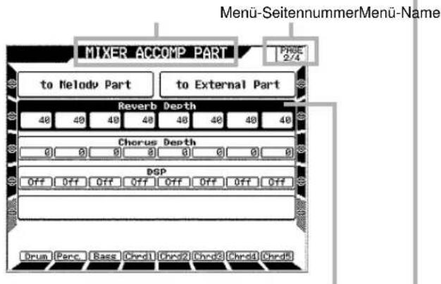 CASIO MZ-2000 - Detaillierte Mixer-Einstellungen - 1