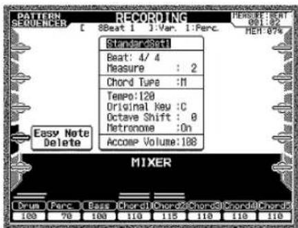 CASIO MZ-2000 - Taste/Fader 8 (Metronome Volume) - 2