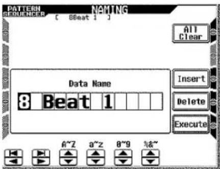 CASIO MZ-2000 - Speichern eines Original-Begleit-Pattern - 2