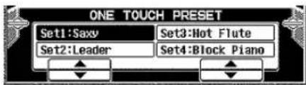 CASIO MZ-2000 - Verwendung von One Touch Preset - 1