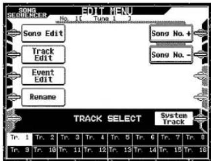 CASIO MZ-2000 - Das EDIT MENU - 1