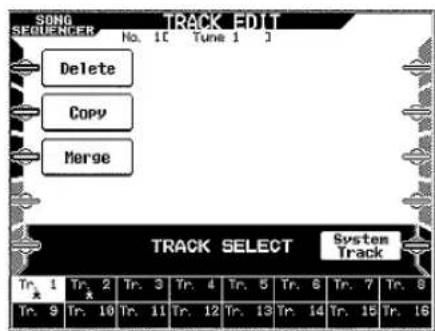 CASIO MZ-2000 - Spur löschen - 1