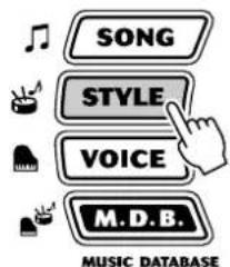 SONG STYLE VOICE M.D.B. MUSIC DATABASE