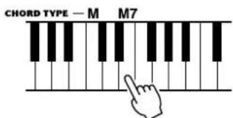CHORD TYPE — M M7