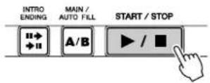 YAMAHA Portatone PSR-292 - Nachschlagen von Akkorden im „Dictionary“ - 9