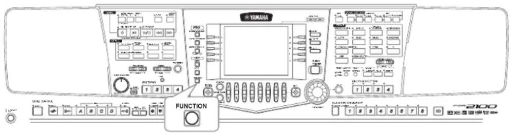 YAMAHA FUNCTION 2100