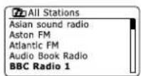 SANGEAN WFR-28D - Auswahl eines Radiosenders nach Standort - 10