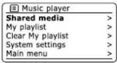 SANGEAN WFR-28D - Suche und Wiedergabe von Mediadateien über UPnP - 5