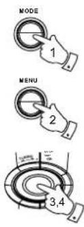 MODE 1 MENU 2 3.4